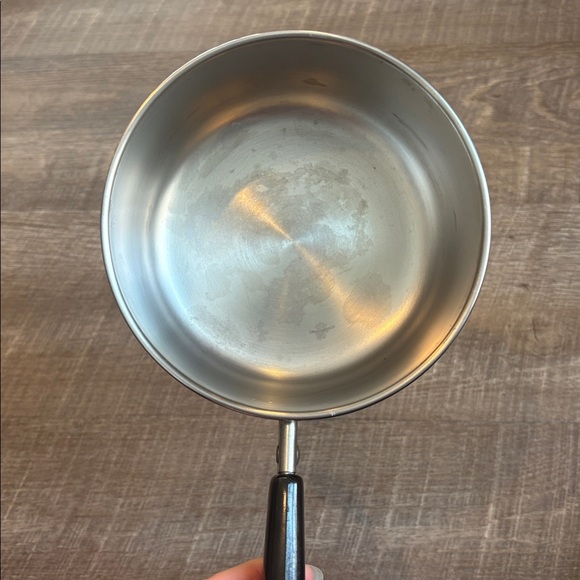 Vintage Revere Ware Copper Bottom 1 Quart Pots Set of 2 - Picture 6 of 8